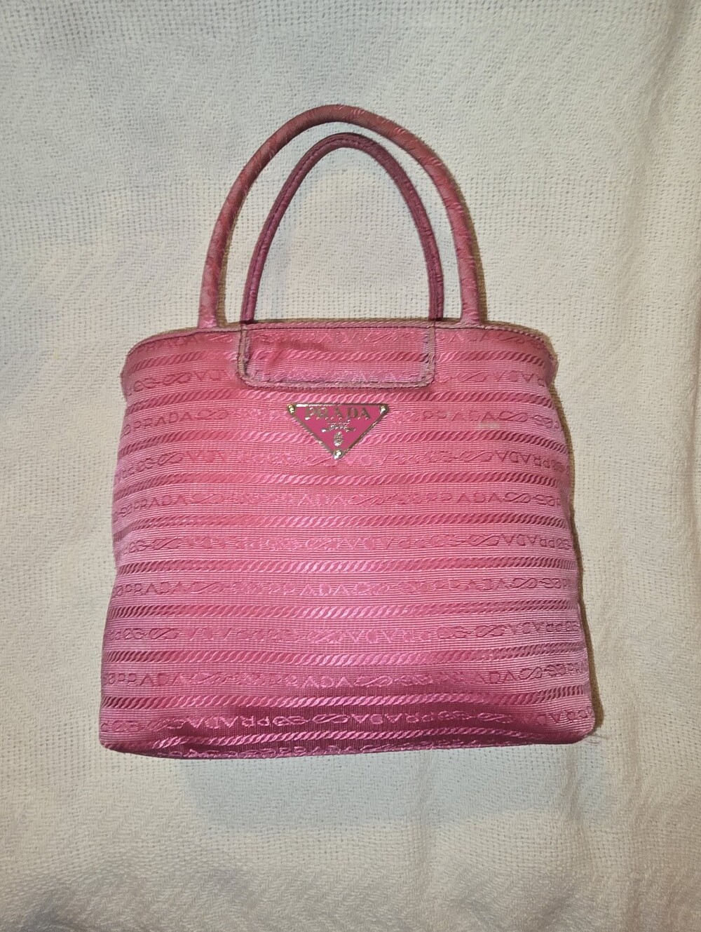 Prada Pink Tote Bag